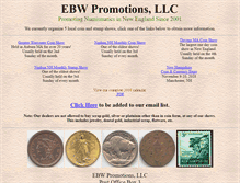 Tablet Screenshot of ebwpromotions.com